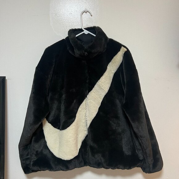 Nike Oversized Swoosh Logo Jacket Off ACG - Picture 1 of 3